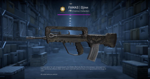 FAMAS | Djinn (Battle-Scarred) Screenshot