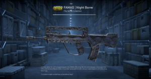 FAMAS | Night Borre (Field-Tested) Screenshot