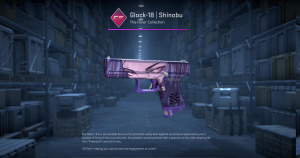 Glock-18 | Shinobu (Minimal Wear) Screenshot