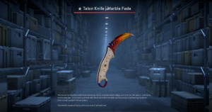 ★ Talon Knife | Marble Fade (Factory New) Screenshot