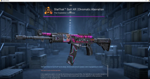 StatTrak™ Galil AR | Chromatic Aberration (Field-Tested) Screenshot