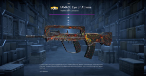 FAMAS | Eye of Athena (Well-Worn) Screenshot