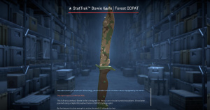 ★ StatTrak™ Bowie Knife | Forest DDPAT (Minimal Wear) Screenshot