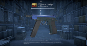 CZ75-Auto | Indigo (Field-Tested) Screenshot