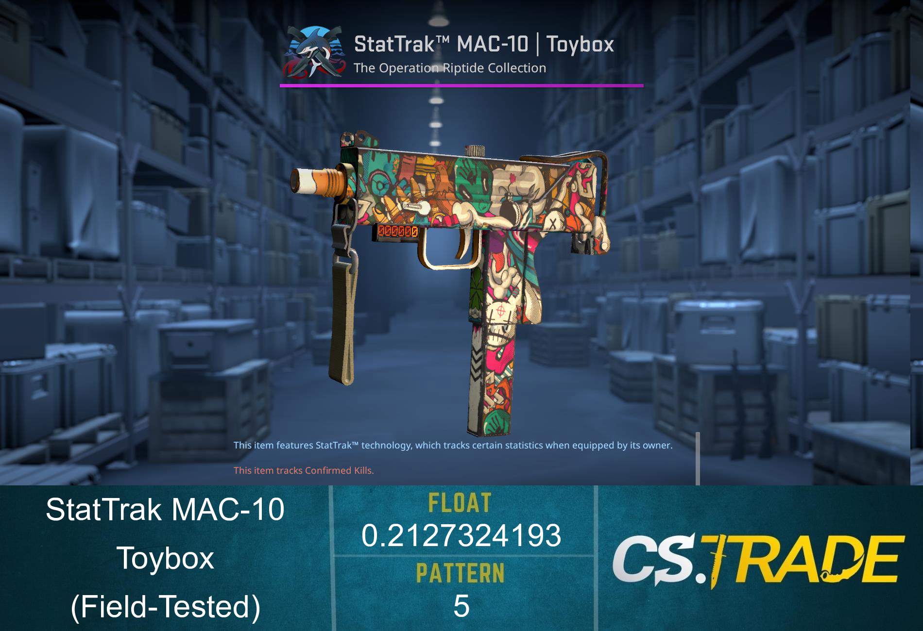 MAC-10 | Toybox (Field-Tested) Screenshot