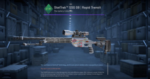 StatTrak™ SSG 08 | Rapid Transit (Factory New) Screenshot
