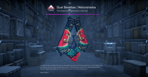 Dual Berettas | Melondrama (Field-Tested) Screenshot