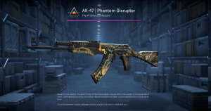 AK-47 | Phantom Disruptor (Minimal Wear) Screenshot