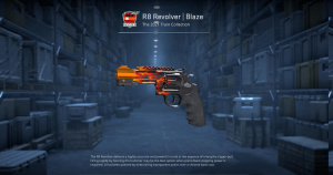 R8 Revolver | Blaze (Factory New) Screenshot