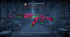AK-47 | Neon Revolution (Minimal Wear) Screenshot