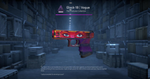 Glock-18 | Vogue (Well-Worn) Screenshot