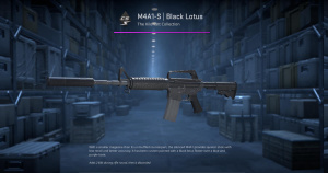 M4A1-S | Black Lotus (Field-Tested) Screenshot