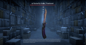 ★ Butterfly Knife | Freehand (Field-Tested) Screenshot