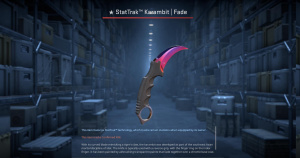★ StatTrak™ Karambit | Fade (Factory New) Screenshot