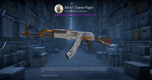 AK-47 | Crane Flight (Field-Tested) Screenshot