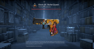 Glock-18 | Bullet Queen (Minimal Wear) Screenshot