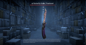 ★ Butterfly Knife | Freehand (Field-Tested) Screenshot