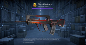 FAMAS | Valence (Battle-Scarred) Screenshot