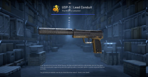 USP-S | Lead Conduit (Factory New) Screenshot