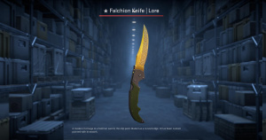 ★ Falchion Knife | Lore (Factory New) Screenshot