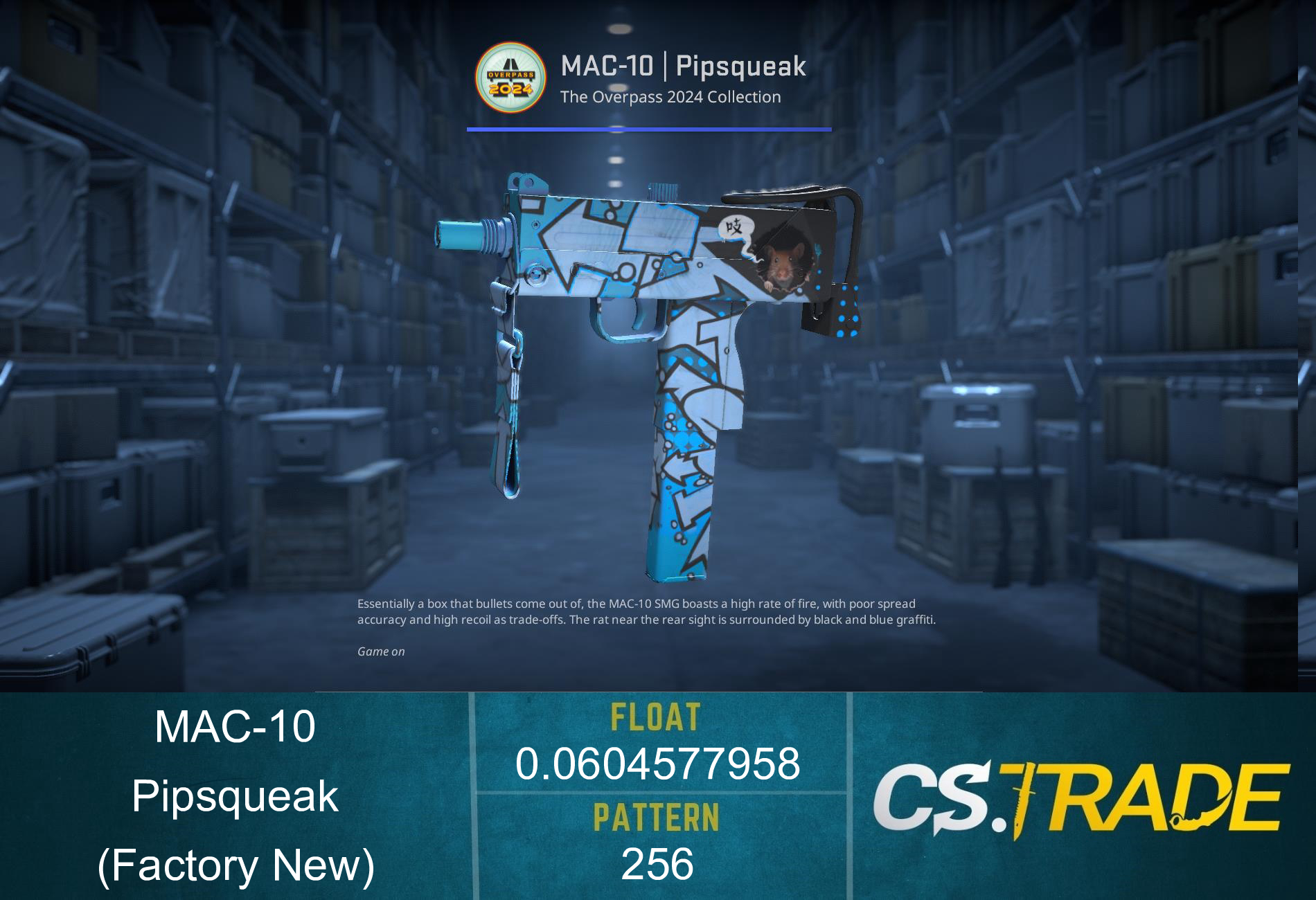 MAC-10 | Pipsqueak (Factory New) Screenshot