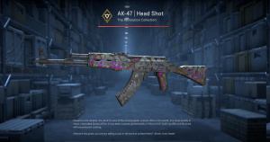 AK-47 | Head Shot (Battle-Scarred) Screenshot