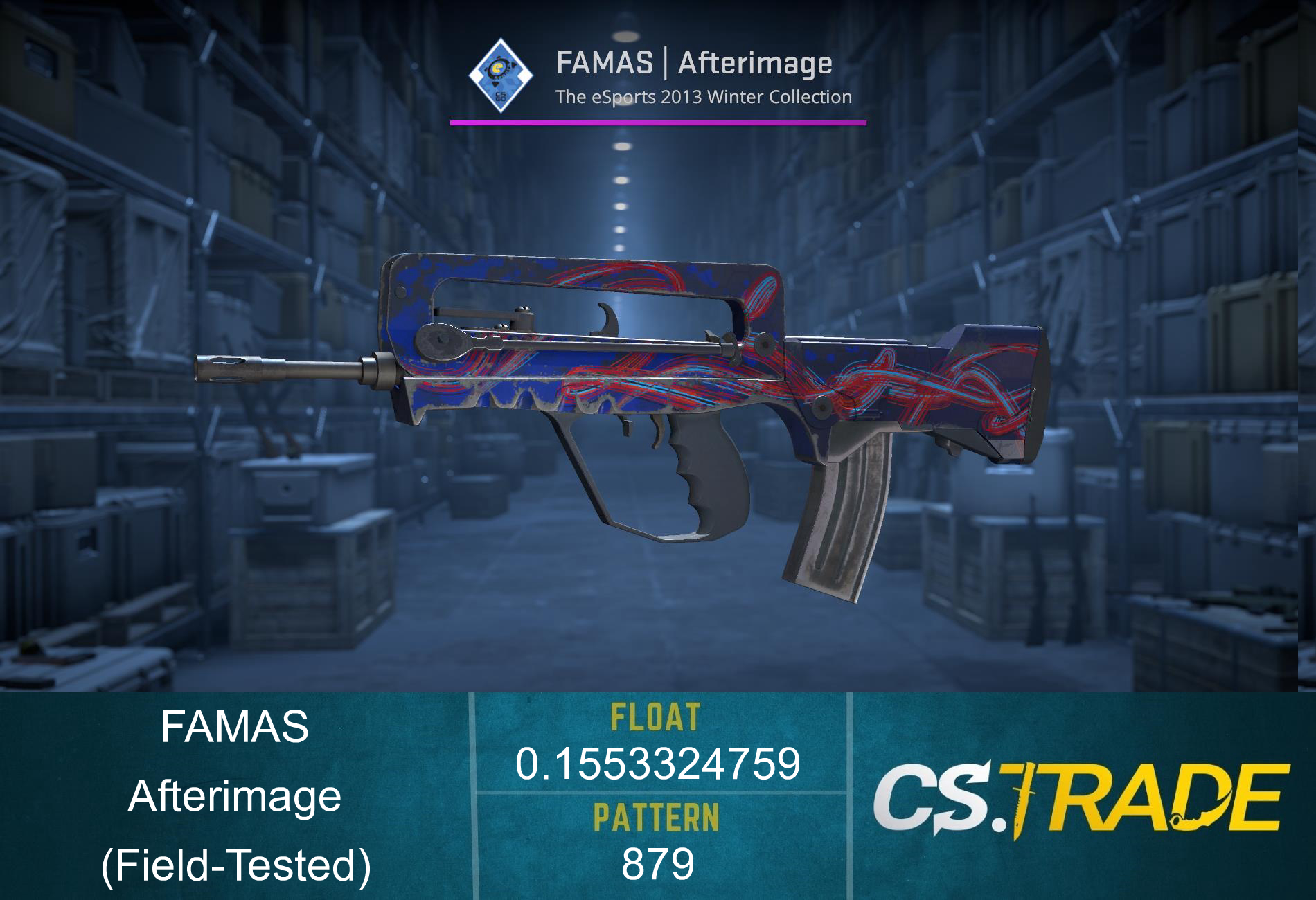 FAMAS | Afterimage (Field-Tested) Screenshot