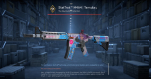 StatTrak™ M4A4 | Temukau (Well-Worn) Screenshot