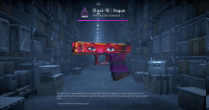 Glock-18 | Vogue (Field-Tested) Screenshot