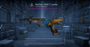StatTrak™ MAG-7 | Justice (Field-Tested) Screenshot