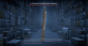 ★ Paracord Knife | Urban Masked (Battle-Scarred) Screenshot