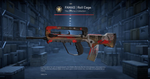 FAMAS | Roll Cage (Well-Worn) Screenshot