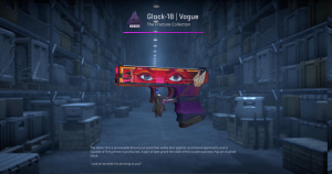 Glock-18 | Vogue (Field-Tested) Screenshot