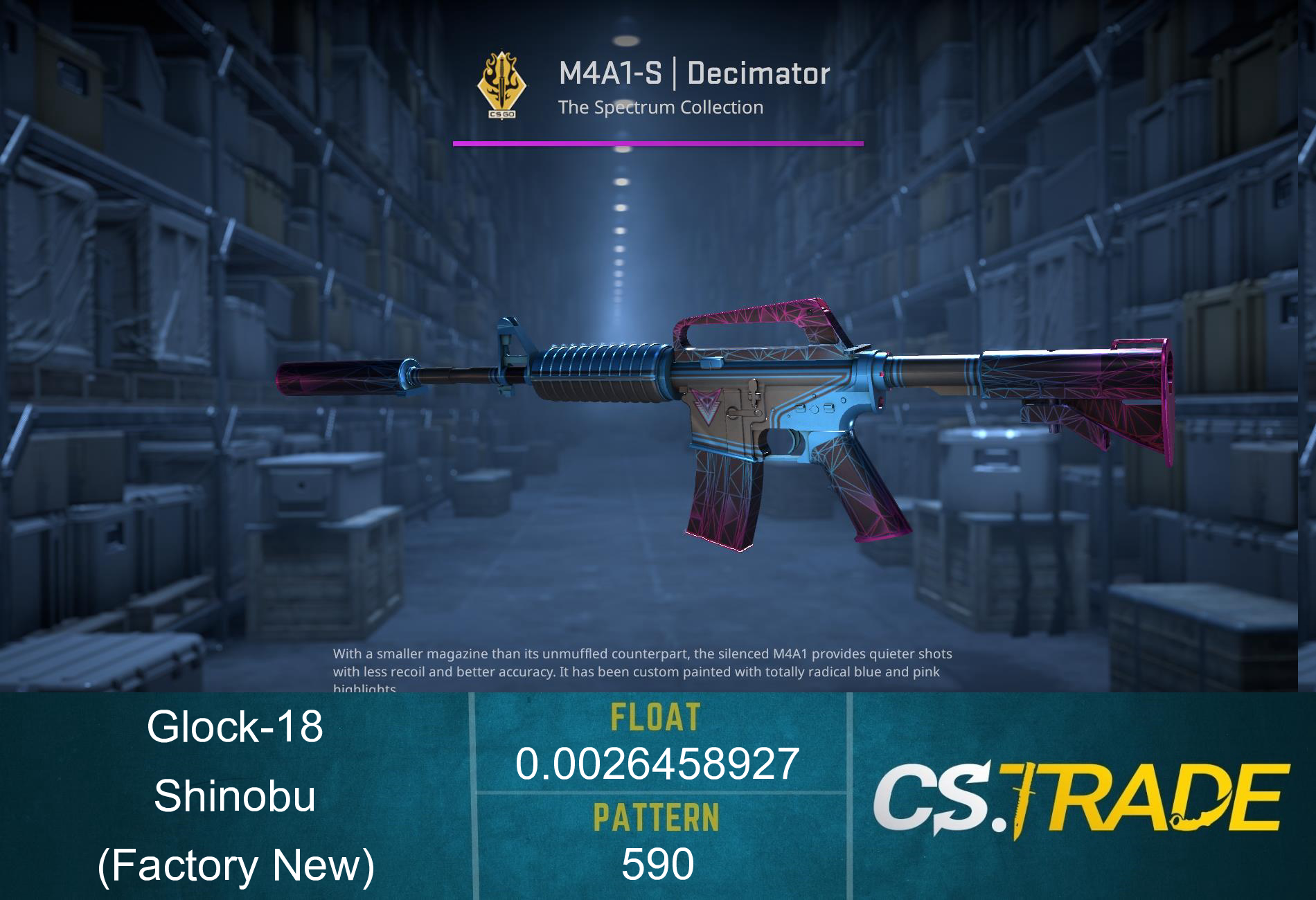 Glock-18 | Shinobu (Factory New) Screenshot