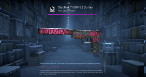 StatTrak™ USP-S | Cortex (Battle-Scarred) Screenshot