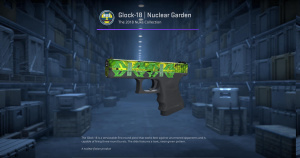 Glock-18 | Nuclear Garden (Minimal Wear) Screenshot