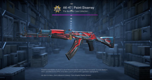 AK-47 | Point Disarray (Well-Worn) Screenshot