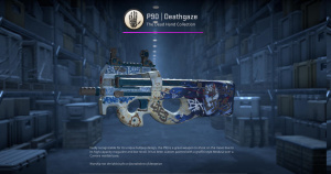 P90 | Deathgaze (Battle-Scarred) Screenshot
