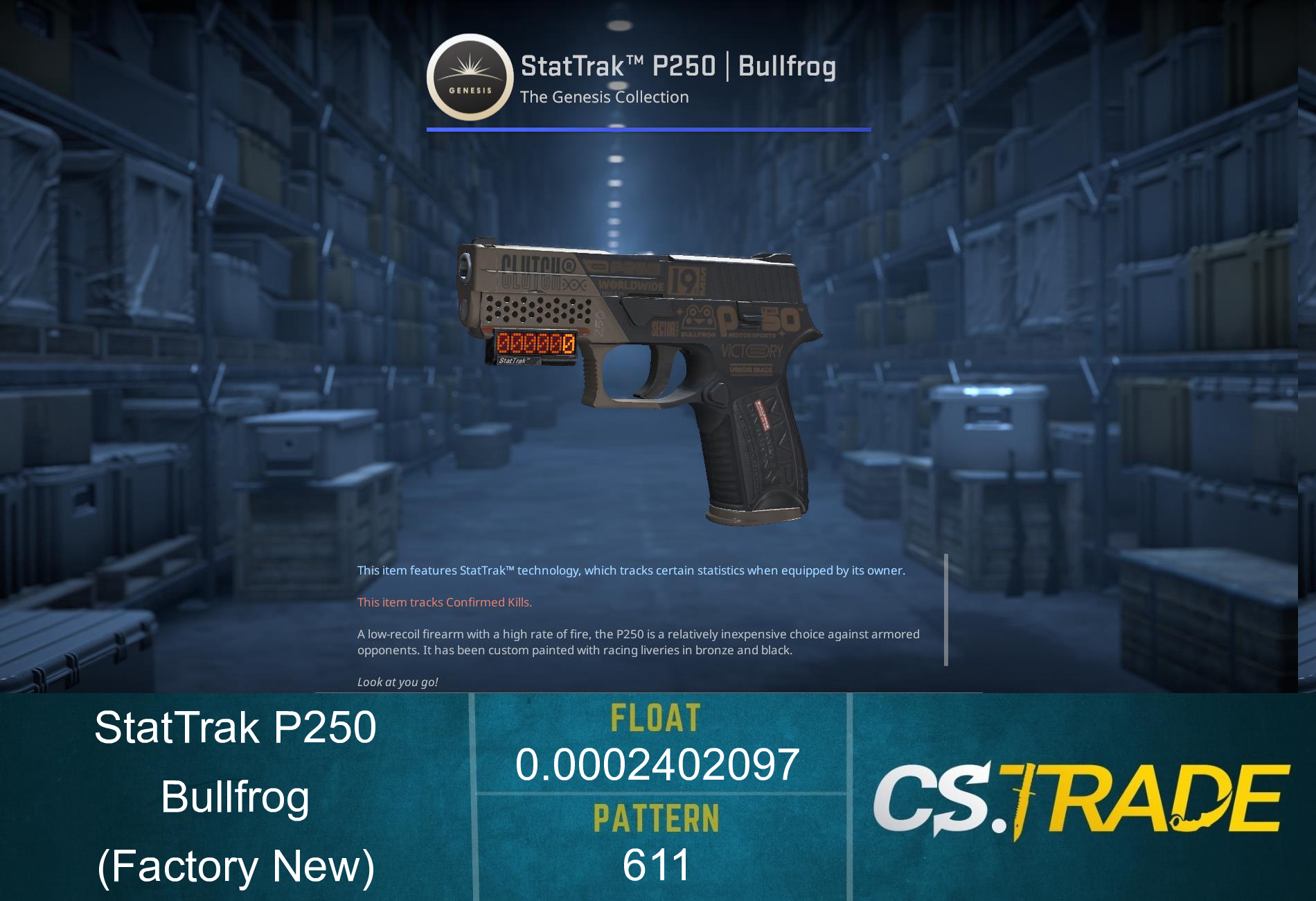 P250 | Bullfrog (Factory New) Screenshot