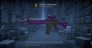 SG 553 | Ultraviolet (Field-Tested) Screenshot