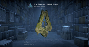 Dual Berettas | Switch Board (Factory New) Screenshot