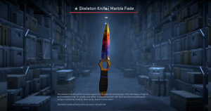 ★ Skeleton Knife | Marble Fade (Factory New) Screenshot