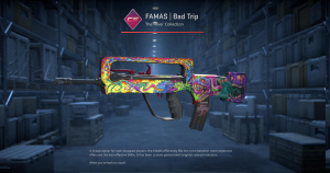 FAMAS | Bad Trip (Well-Worn) Screenshot