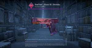 StatTrak™ Glock-18 | Shinobu (Battle-Scarred) Screenshot