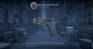 Glock-18 | Mirror Mosaic (Field-Tested) Screenshot