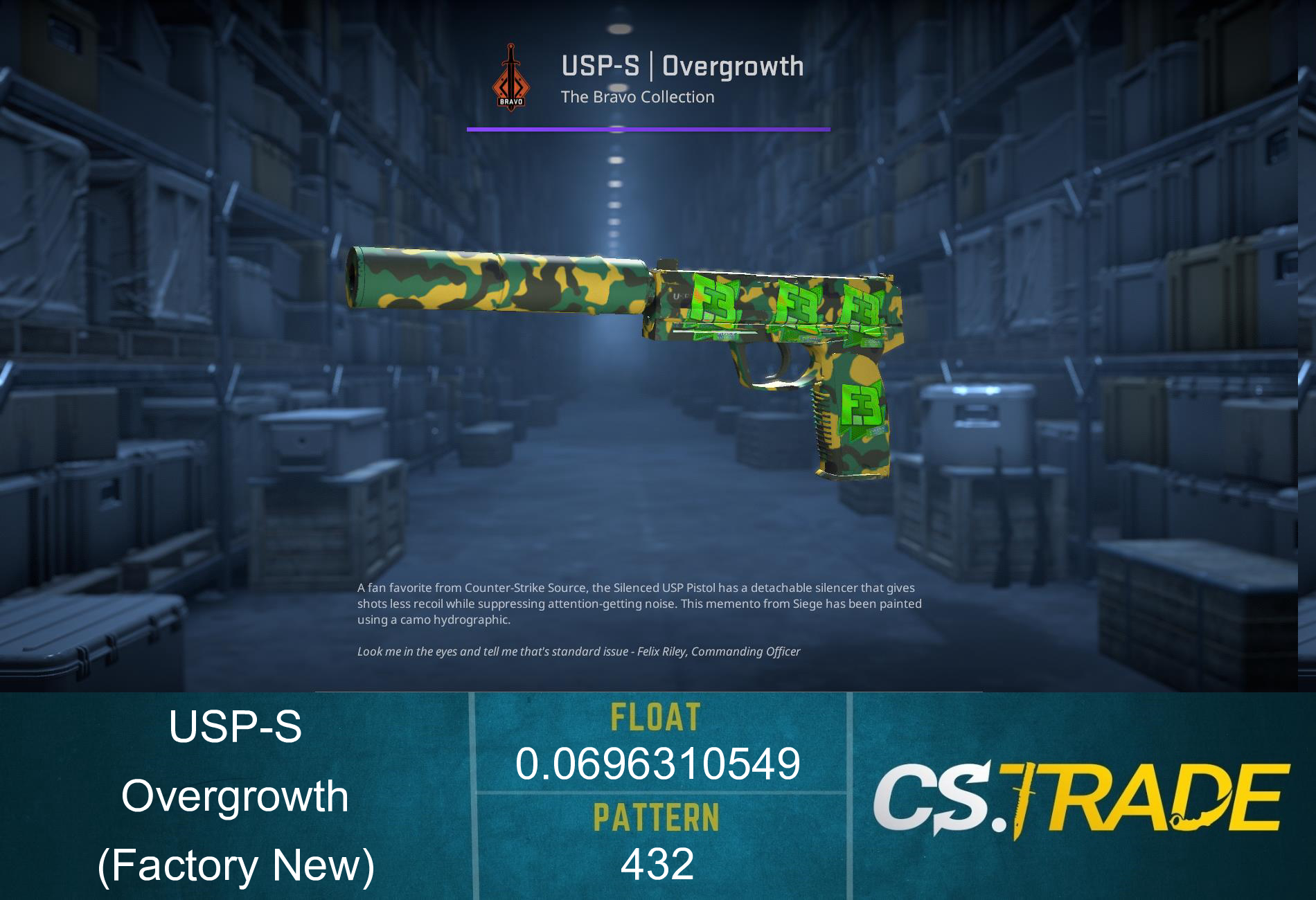 USP-S | Overgrowth (Factory New) Screenshot