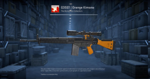 G3SG1 | Orange Kimono (Minimal Wear) Screenshot