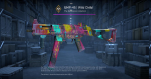 UMP-45 | Wild Child (Minimal Wear) Screenshot