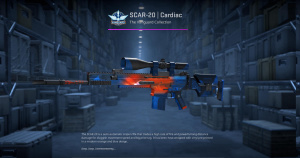 SCAR-20 | Cardiac (Well-Worn) Screenshot