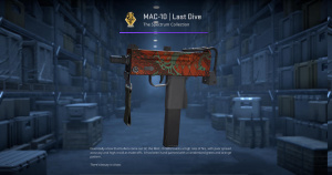 MAC-10 | Last Dive (Factory New) Screenshot